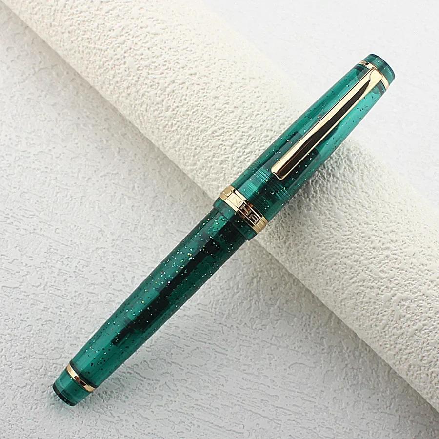

Ручка JINHAO 82 EF F M Перо Прозорий Флуоресцентний Синій Чорнильна Ручка Ділова Канцелярія Офіс Шкільне Приладдя Ручки F 0.5mm