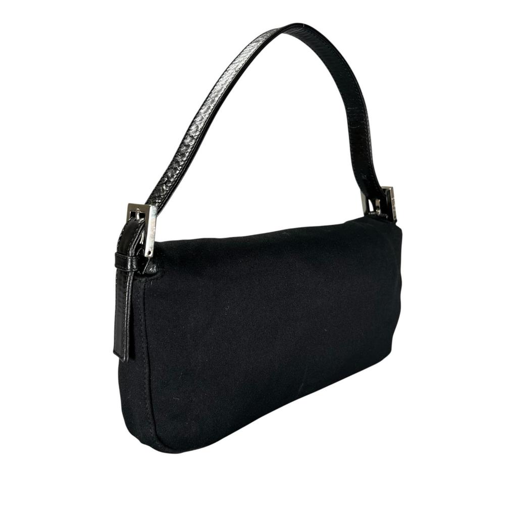 FENDI Mamma bucket Handbag black Women used