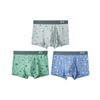 Fenteng Men's 3-Pack Cartoon Print Antibacterial Boxer Briefs