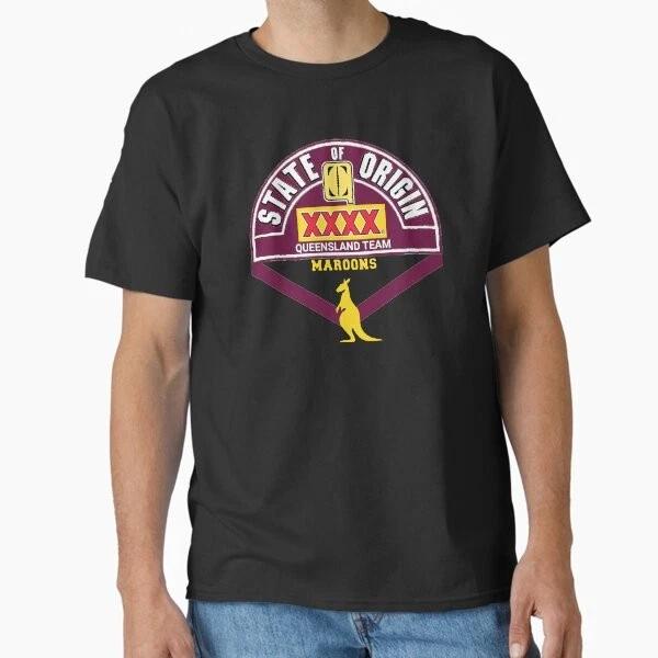 Queensland Maroons A Queensland Maroons A Queens Made In UsaAus TShirt S2xl S