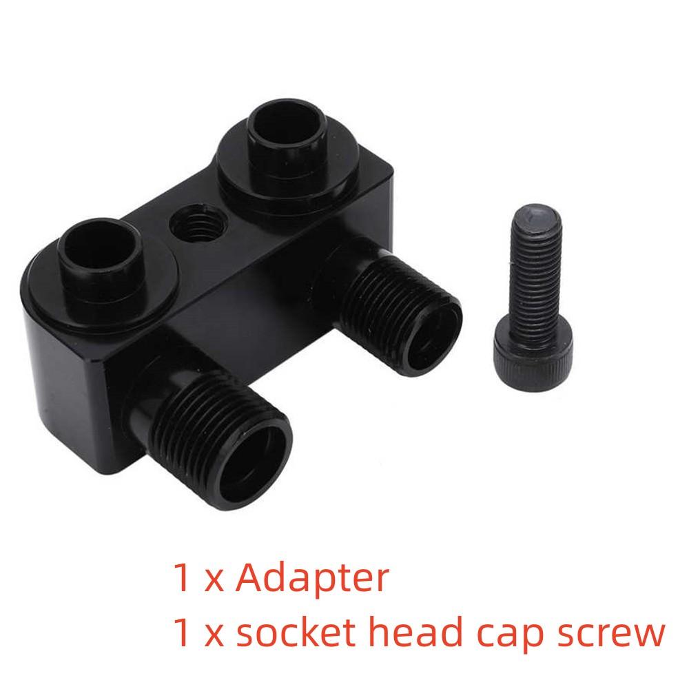 Male A/C Line Fittings 90° Turn Angle Aluminum Adapter For LSX LS1 AC Compressor