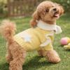 Soft Puppy Pullover Warm Dog Lapel Dress Pet Supplies Two Legs Dog Clothes  Spring Autumn