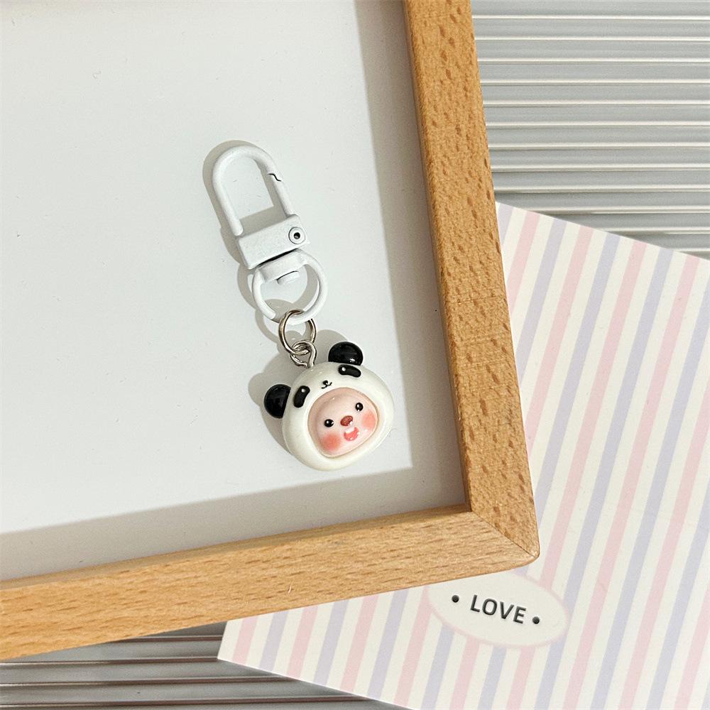 

Милый брелок-бобер Руби - Девчачий мультяшный шарм для рюкзака