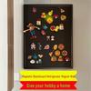 Magnetic Small Blackboard Magnet Display for Home or Stall Use – Refrigerator or Electric Meter Box Cover.