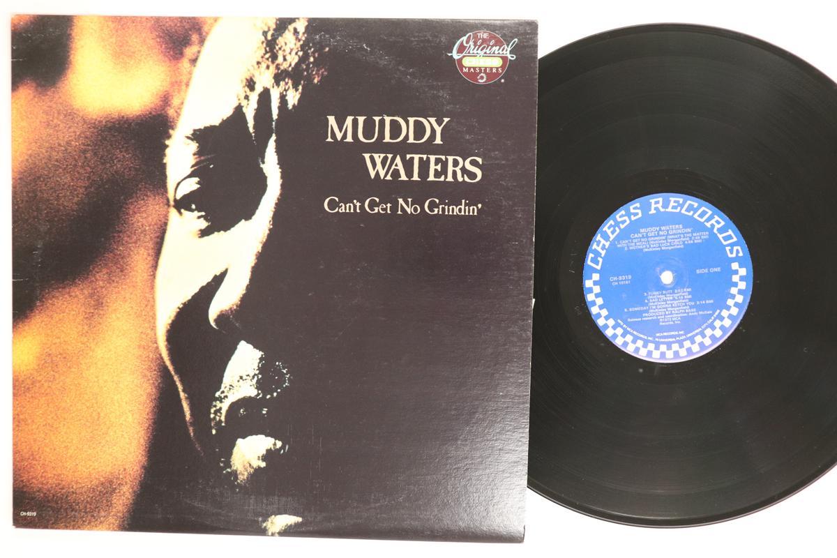 

LP Record MUDDY WATERS Cant Get No Grindin CH9319 CHESS 1990 US Blues Used