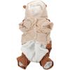 1Pcs Lambswool Warm Pet Dog Clothes Thickened Lightweight Breathable Corduroy Small Dog Winter Costume Puppy Clothing Size Xl