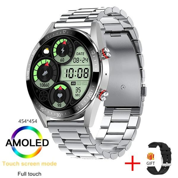Screen Smart Watch Always Display The Time Bluetooth Call Local Music Smartwatch For Mens Android TWS Earphones