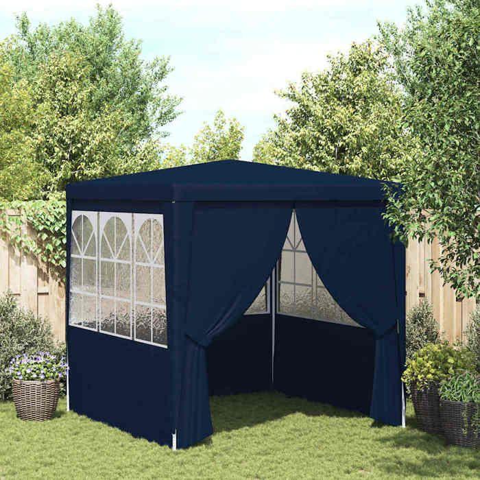 VidaXL Reception Tent with Side Walls Gazebo Arbor Pavilion Marquee Wedding Barbecue Camping Trip 48519