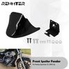 Motorcycle Front Bottom Spoiler Mudguard Air Dam Chin Fairing Black For Harley Sportster XL 883 1200 Super Low Custom 2004-2022