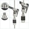 CymbalHat Drop Clutch 8mm Metall Schlagzeugzubehör für Schlagzeuger, Perkussionisten,
