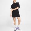 Nike Essential Loose Fit Soft Comfort Round Neck Short Sleeve Dress Women Dress Black CJ2243-010