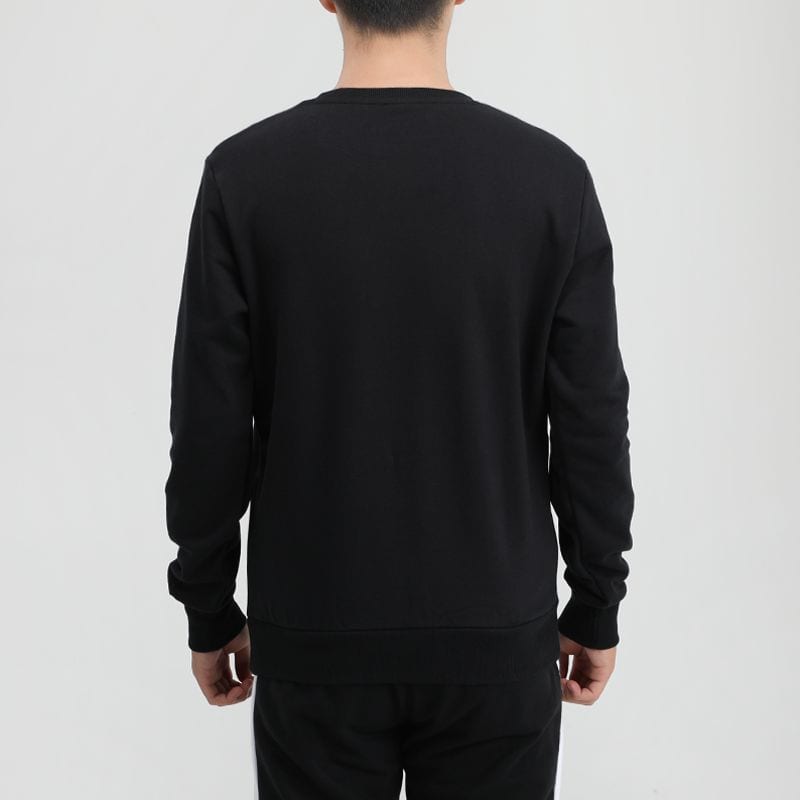 PUMA CLASSICS Sweatshirts Men's Black Crew Neck Moderate Regular 599296-01