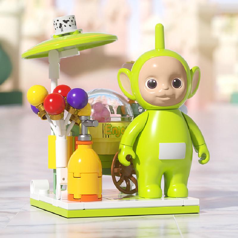Store Teletubbies Fruit Ferris Wheel Game Machine Building Block Toys Assembly