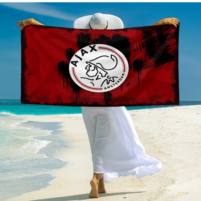 1PC Bold Ajax Amsterdam Spirit Beach Towel - Soft, Absorbent Microfiber, Lightweight, Ideal for The Beach, Parties, Travel, Camping fan gifts