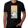 Crane by Ohara Koson TShirt Regular Fit Plain Tee Shirt
