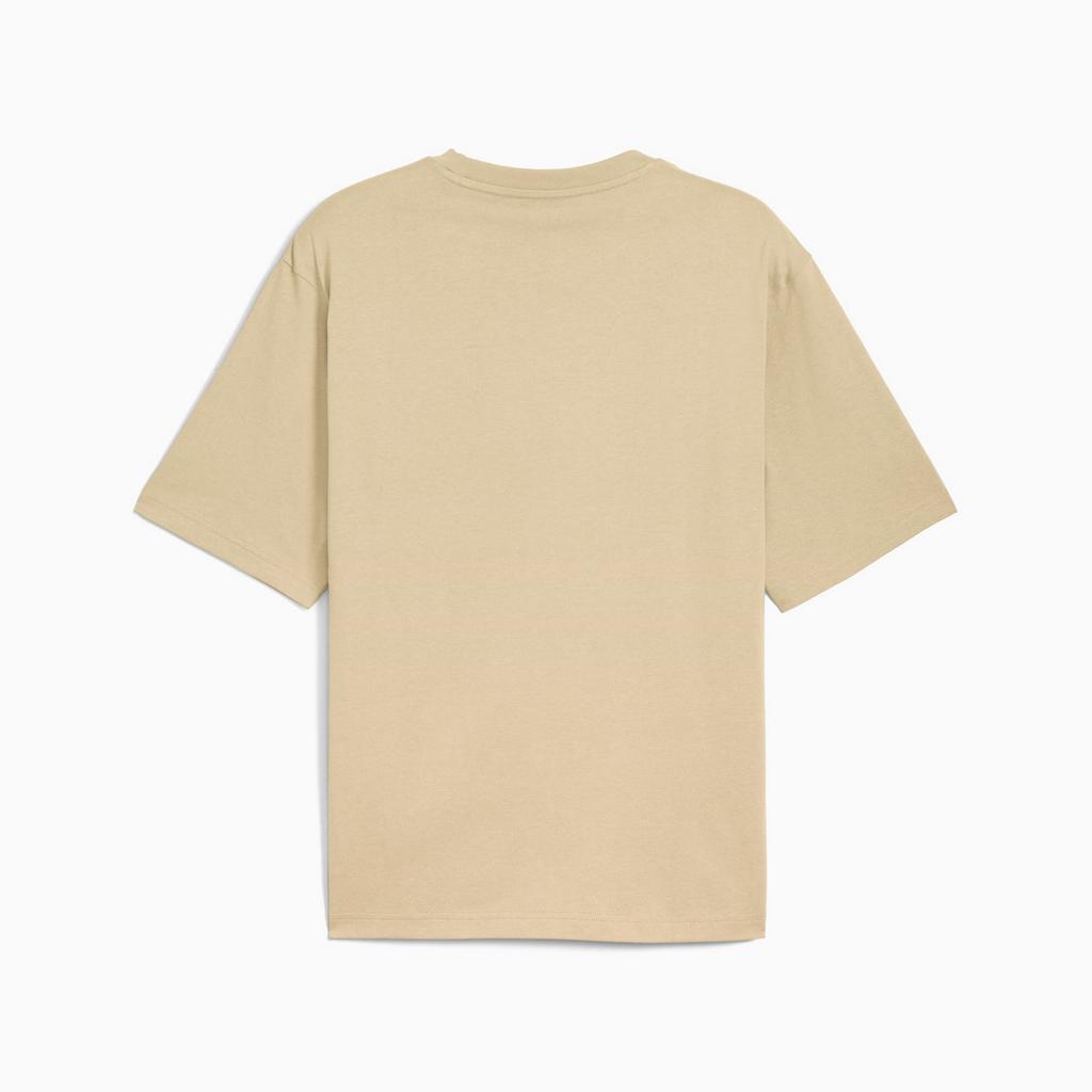 Puma WARDROBE ESS BOXY men's t-shirt beige 62964583 r L