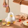 Cartoon Duck Shape Microwave Egg Steamer 1/4 Egg Boiler Cooker for Quick Hard Or Soft Boiled Easy Kitchen Cooking Accessory