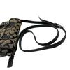 Used COACHShoulder Bag black/beige canvas/leather Women