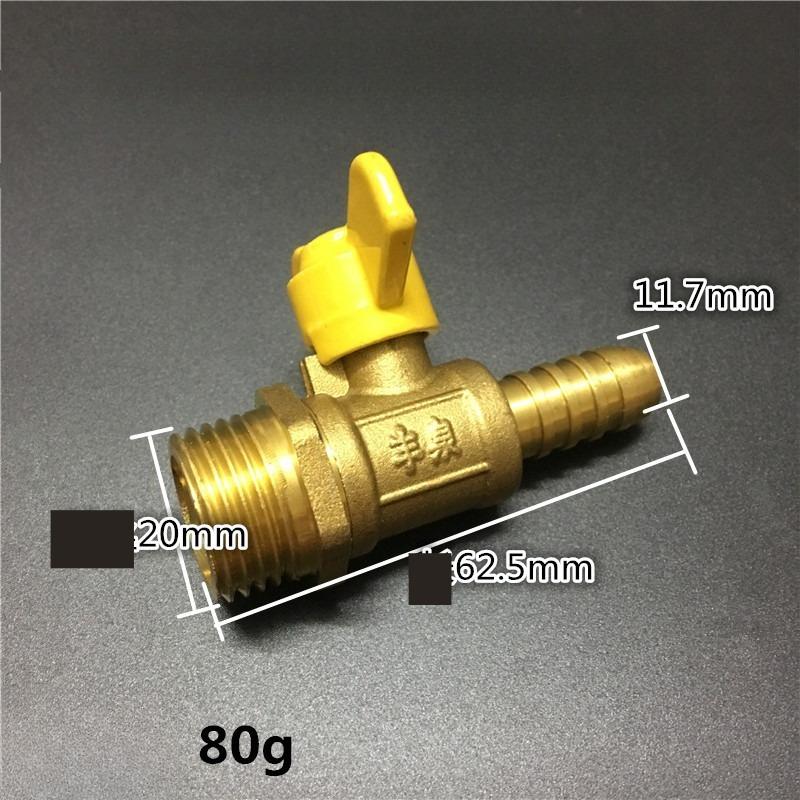 Brass Hose Fitting 4mm-19mm Barb Tail 1/2"  BSP Female Thread Copper Connector Joint Coupler Adapter