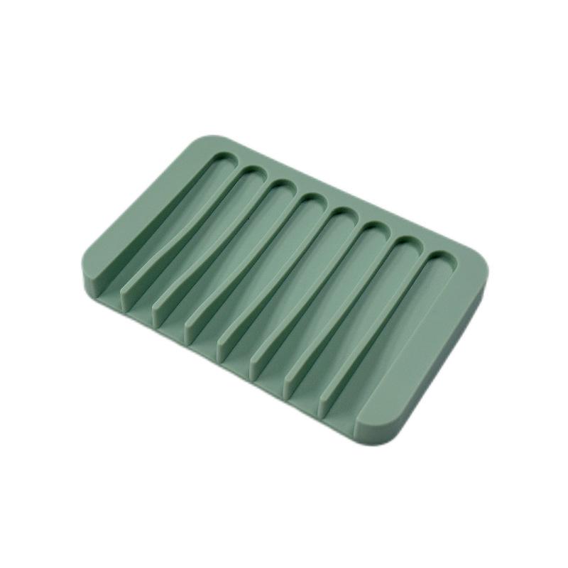 

Мыльница с дренажем, силиконовый нескользящий держатель для мыла и полка для хранения