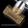 Brass Material Concealed Switch Valve Quick-open Design Angle Valve Shower Valve  Home Plumbing