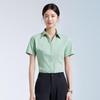 Women's V-Neck Bamboo Fiber Business Shirt