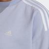 Adidas Crop Crew Neck Long Sleeve Sweatshirt Women Tops Light-Purple HF4154