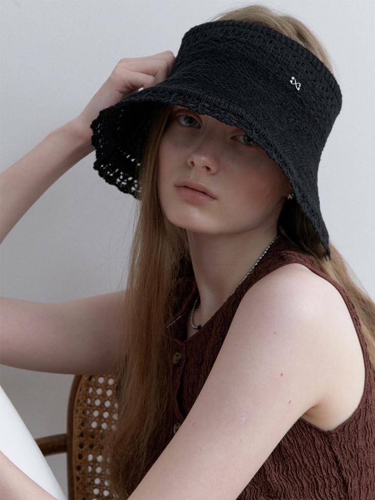 Leobeumimonseuteo Lace Brim Sun Cap_3Col (L251Mcp030)