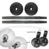 2 Pieces Cymbal Belt Strap Hand with Pads Instrument Accessory Repairment Soft