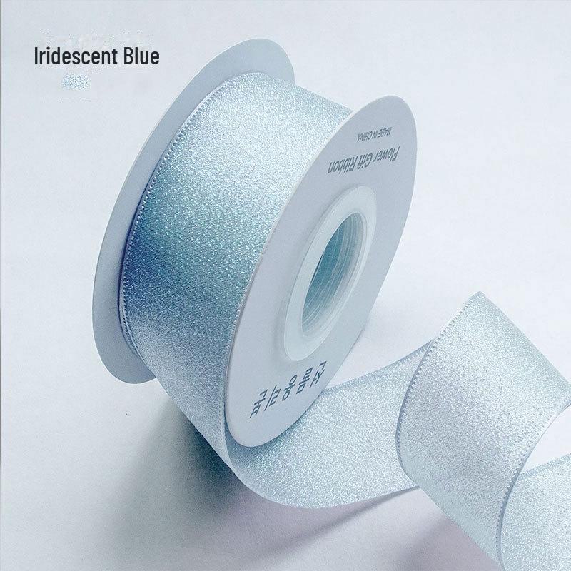 

Лента-бантик для волос из светоотражающей пряжи Fantasy Fishtail 2,5 см для подарочных пакетов