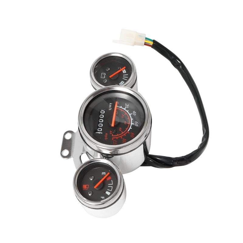 Universal Motorcycle Instrument Cluster with Shock Resistant & Waterproof Seal Bike Modification for Various Vehicles