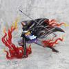 Fire Fist Ace Flame Scene One Piece Statue Anime Handmade Model Decoration Gift