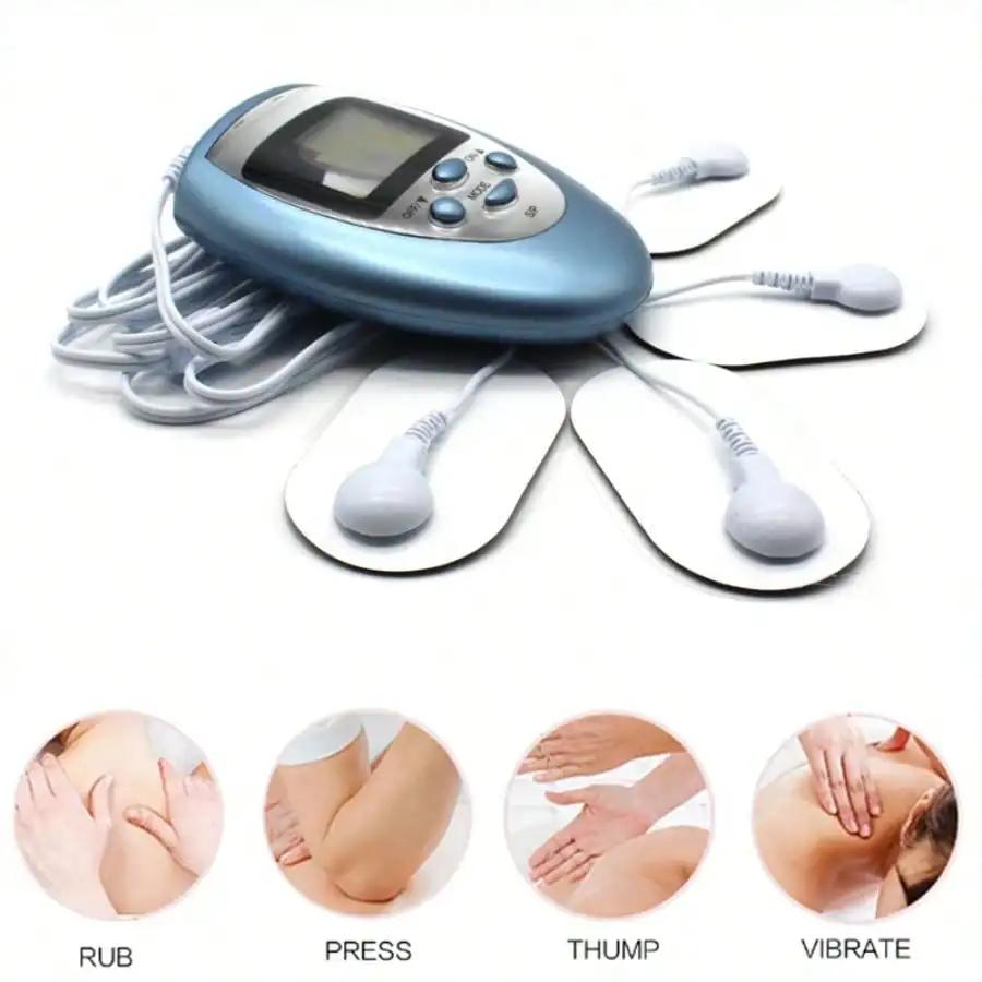 Mini TENS EMS Combo Unit Muscle Stimulator Electric Pulse Massager Low Frequency Body Pain Relief Therapy Multi Modev