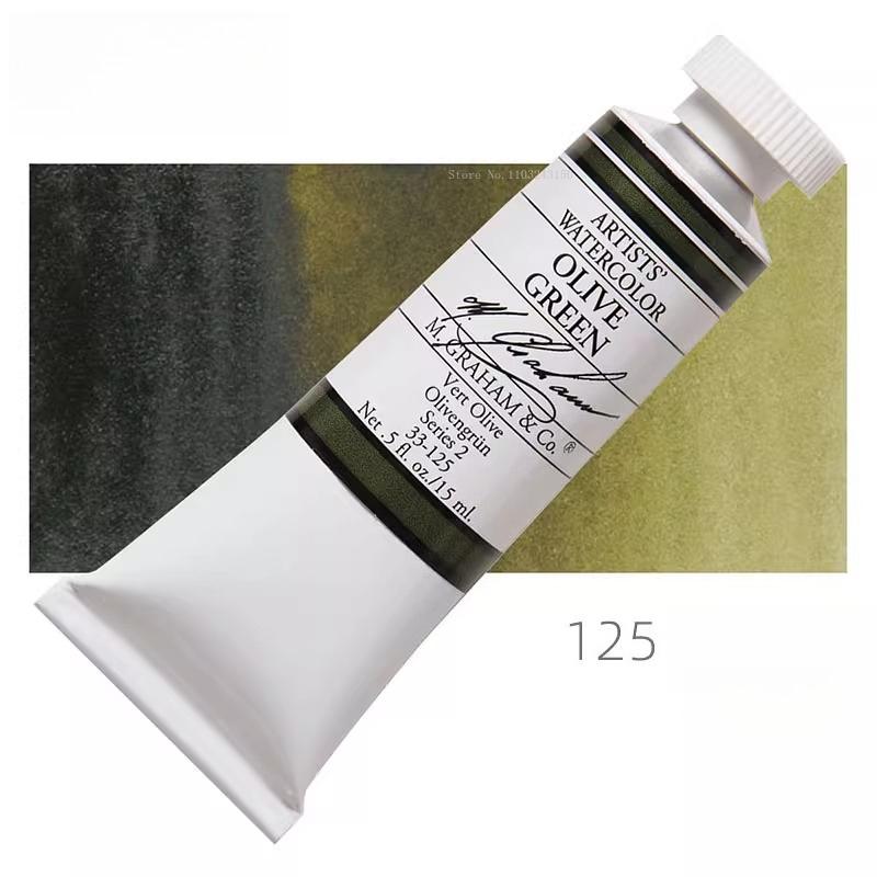 15ml / Tube American Watercolor Pigments Artist's Painting Art Supplies Hand-drawn Illustrations Creative Travel Water Color