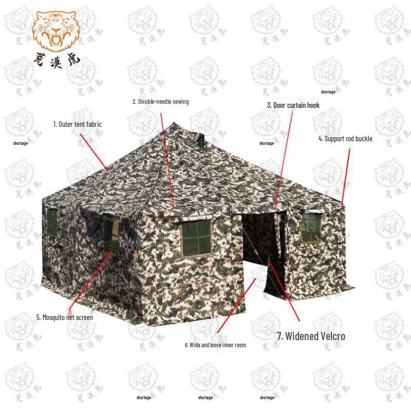 Desert Tiger 81 Squad Tent & Accessories