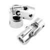 2pcs Shaft Coupling Motor Connector DIY Steering Length 35mm OD 14mm Universal Joint (8*8mm)