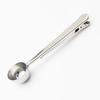 Two-in-one Cute Stainless Steel Coffee Spoon Sealing Clip Tea Coffee Measuring Spoon Scoop Kitchen Decor Accessories