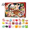 Christmas Gift Calendar 2026, Squeeze Advent for Kids 24 Days Mini Dumpling Figures Countdown