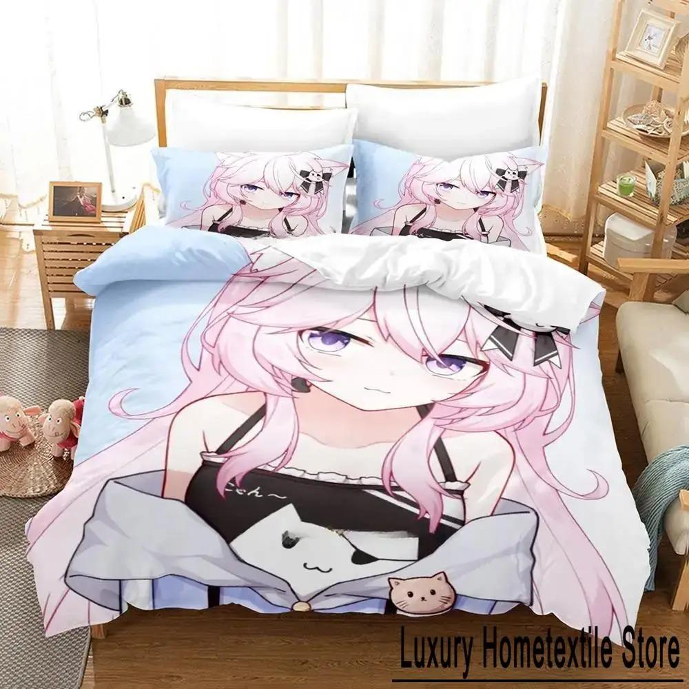 

New Nyatasha Nyanners Bedding Set Single Twin Full Queen King Size Bed Set Adult Kid Bedroom Duvetcover Sets Anime Bed Sheet Set Tool 70x133cm 2pcs