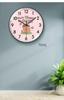 Capybara-Themed Silent Wall Clock for Home and Children's Study