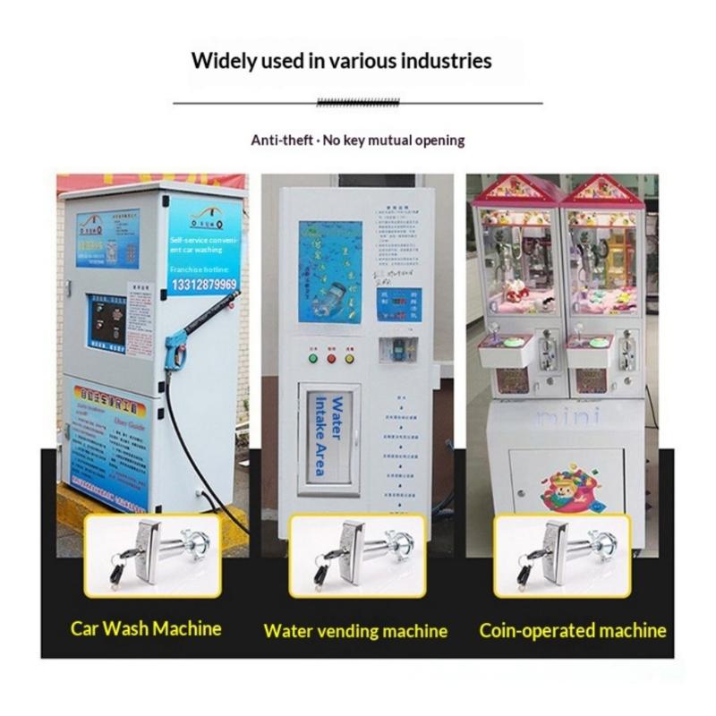 Macchine Automatiche in Alluminio Resistenti con Serratura Antimanomissione Per Stoccaggio Sicuro Include Tre Chiavi Uniche