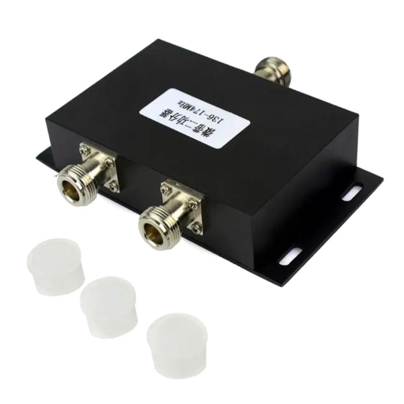 Professional Splitter Distributor Suitable for Efficient UHF Signal Sharing In Communication Systems Supports 136-174MHz
