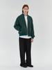 Juan Homme Wool Zip Up Jacket (Green)