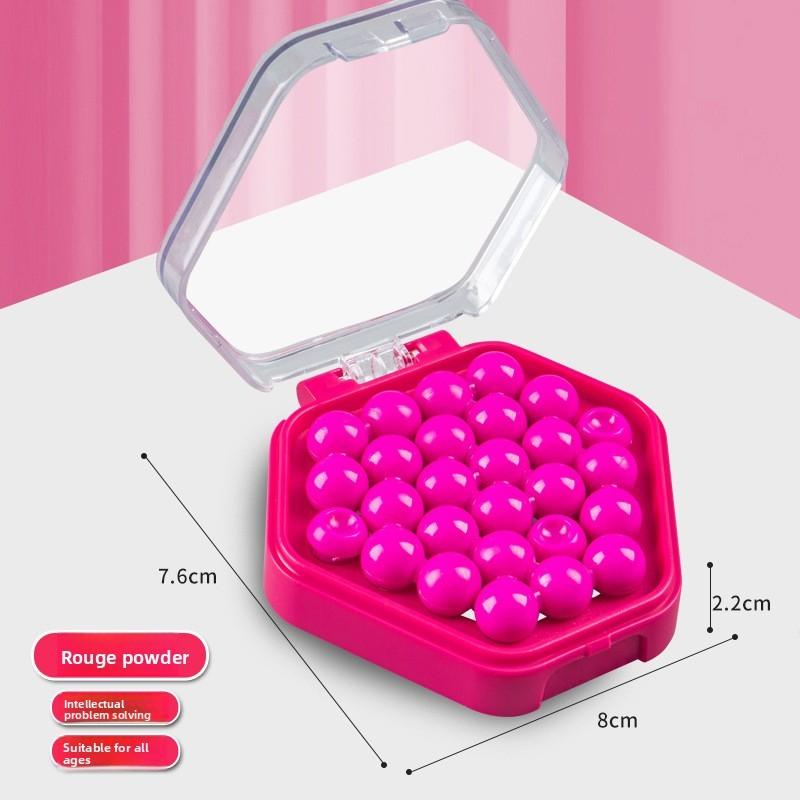 Childrens Educational Toy Puzzle Beads With Bright Colors For Kids Brain Development