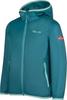 Jacket Trollkids Rainjacket 'Trolltunga' Teal Aqua