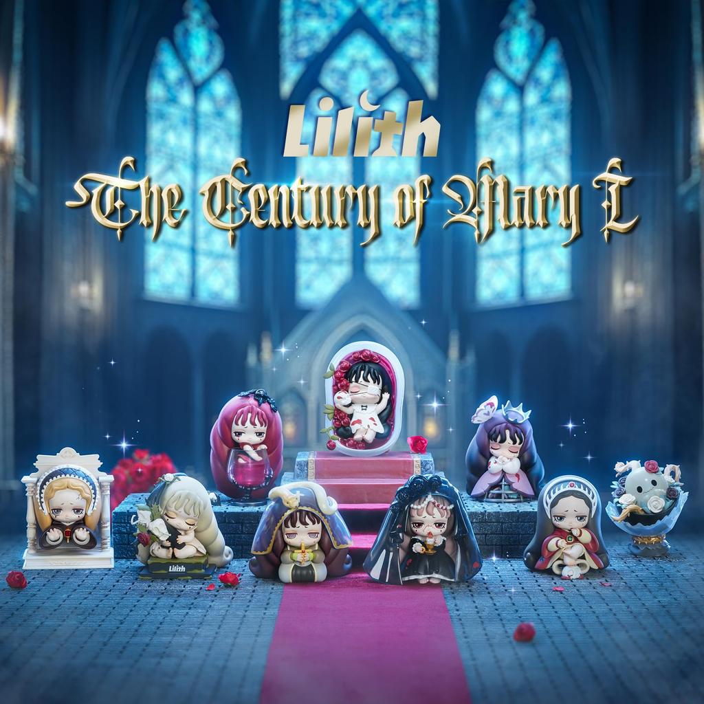 52TOYS LILITH The Century of Mary Series Blind Box Trading Figure Collection Figure Painted Gacha Toy Doll Perfect for Anime and Christmas Gifts Fans,