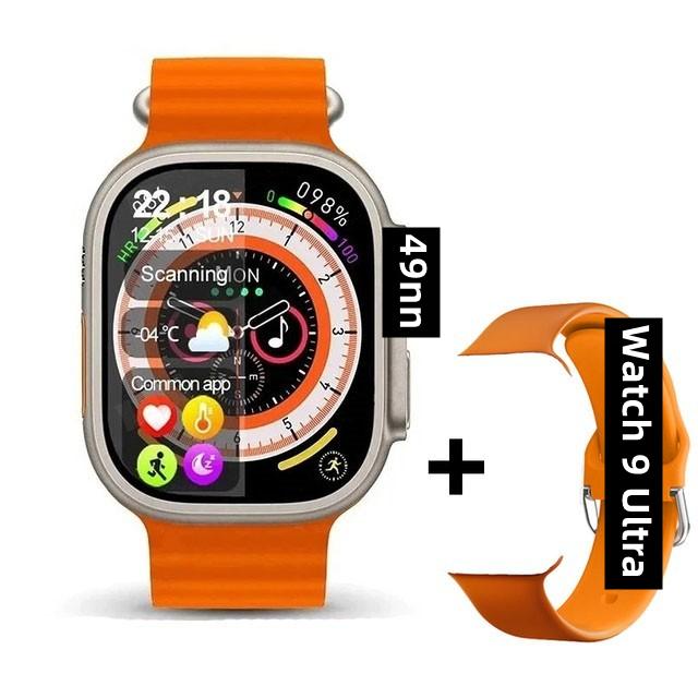 Gps Smartwatch 49mm Ultra 9 Połączenie Bluetooth Nfc Kompas Śledzenie Trasy Ip68 Smartwatch Microwear U9 Ultra Smart Watch Dla Mężczyzn Kobiet