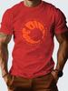 Letter Graphic Printed Short-sleeved Luxury Cotton T-shirt Summer Unisex Men Women Casual Loose Fashion Trendy Clothing