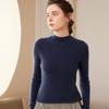 Women's Slim-Fit Cashmere Knit Long-Sleeve Base Layer: Warm, Comfortable, Soft, and Skin-Friendly