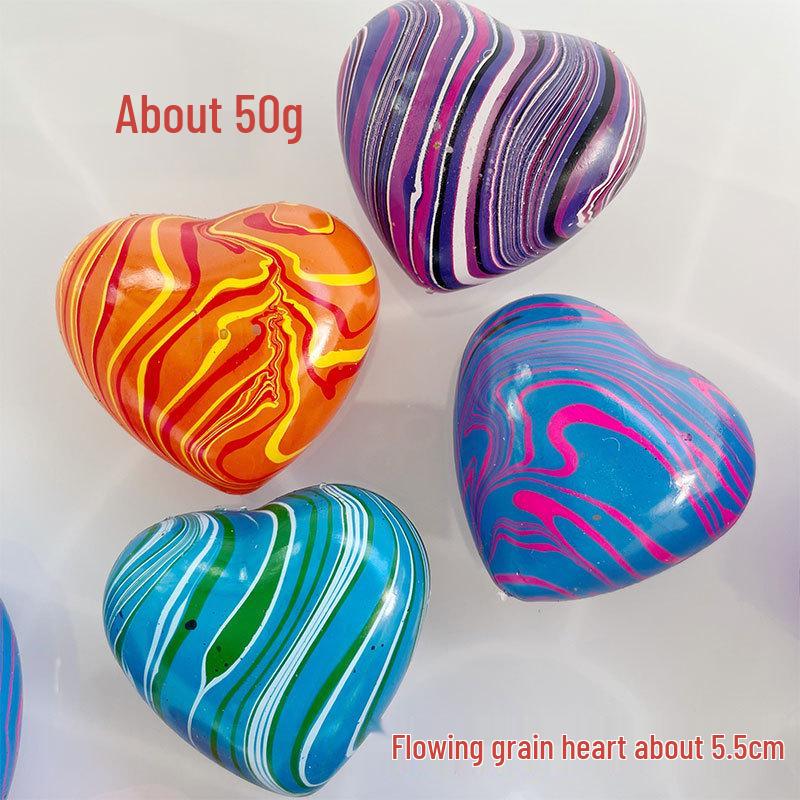 Маленький Медвежонок в форме Сердца Мальтозный Антистресс - Мягкая Игрушка с Медленным Отскоком